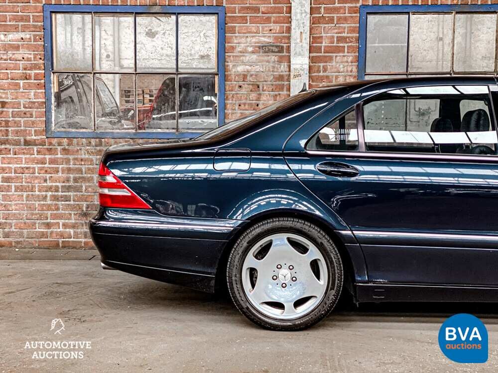 Mercedes Benz S600 Lang 6.0 S-Klasse 367PS 2000, 55-ZB-TG.