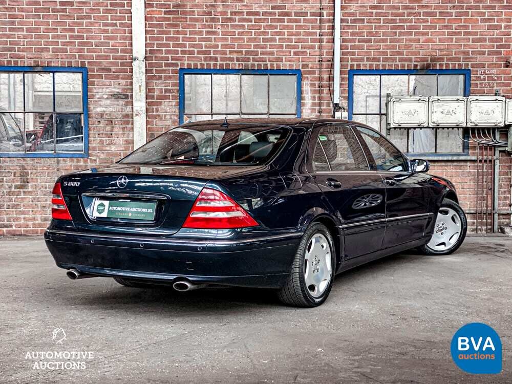 Mercedes Benz S600 Lang 6.0 S-Klasse 367PS 2000, 55-ZB-TG.