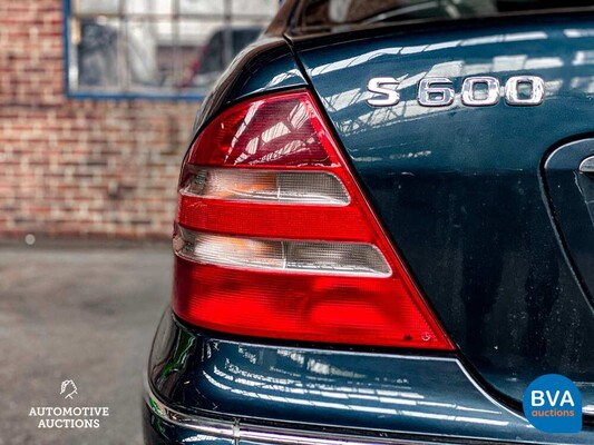 Mercedes-Benz S600 Lang 6.0 S-Klasse 367pk 2000, 55-ZB-TG