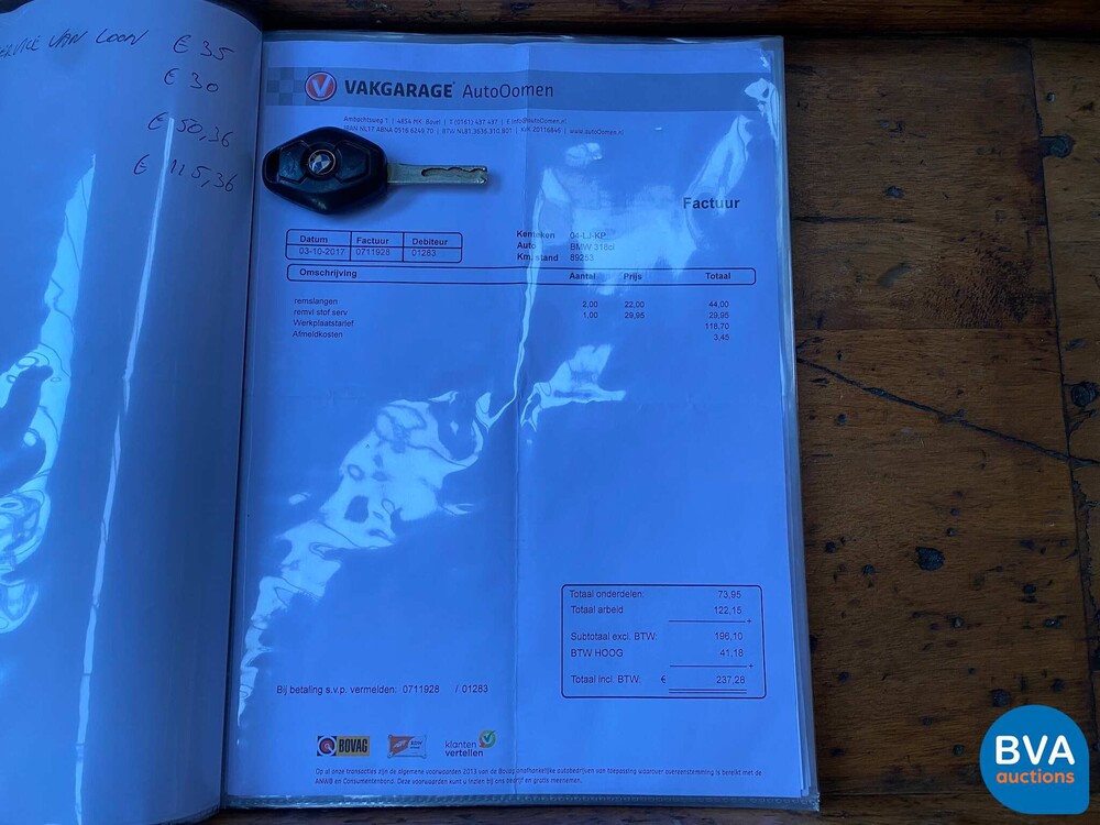 BMW 318Ci Executive 3er Cabriolet 143PS 2003 -Org. NL-, 04-LJ-KP.