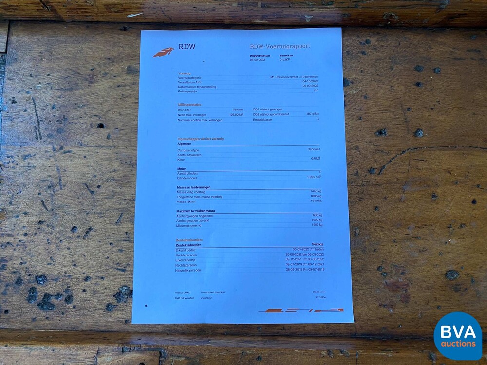 BMW 318Ci Executive 3er Cabriolet 143PS 2003 -Org. NL-, 04-LJ-KP.