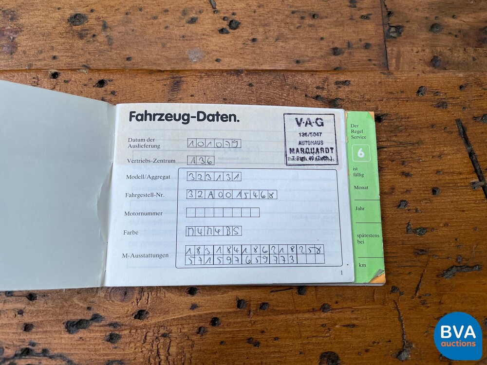 VW Passat 1.6 S Kombi 75 PS 1980 Automatik.