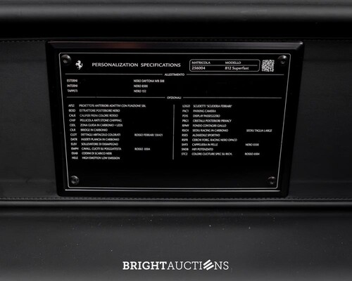 Ferrari 812 Superfast 6.5 V12 HELE 796pk -CARBON- 2022 (GARANTIE)