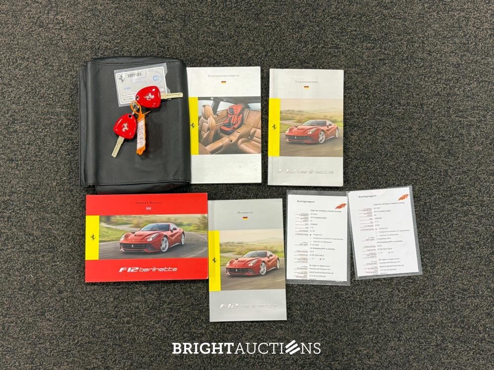 Ferrari F12 Berlinetta 6.3 V12 741pk 2013, JR-138-V (New Power Warranty)