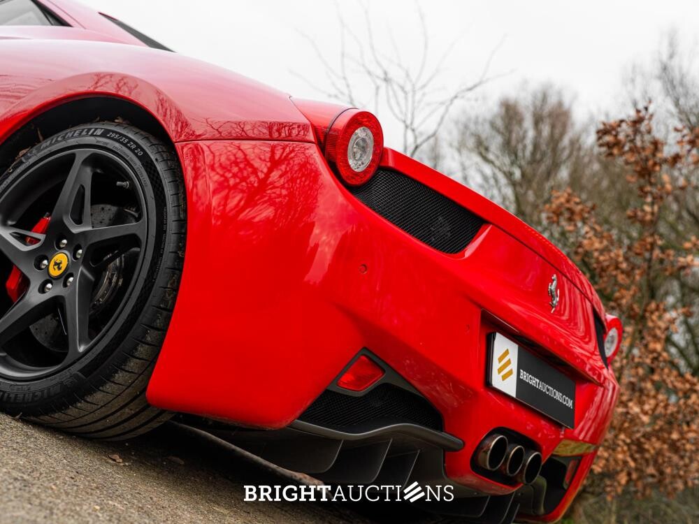 Ferrari 458 4.5 V8 Italia 578pk 2010, JHZ-39-P