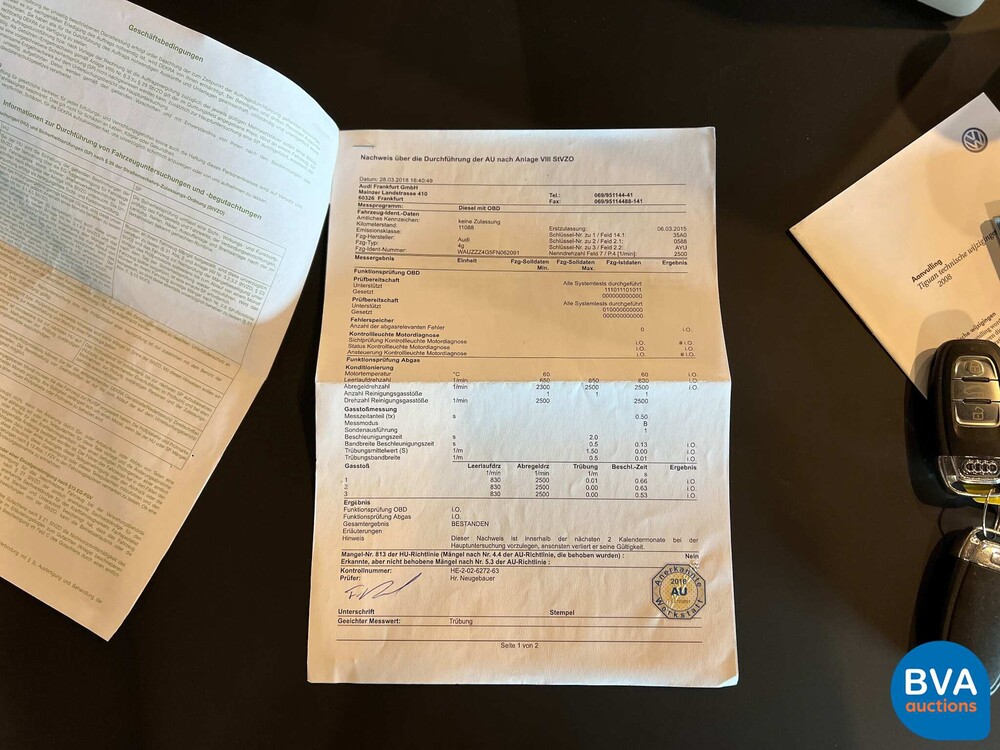 Audi A6 Avant 2.0 TDI S-Line 190PS FACELIFT 2015, TK-789-B.