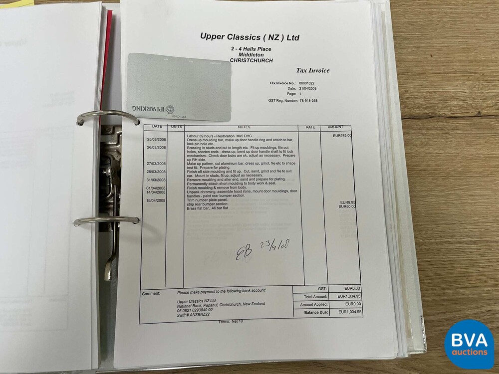 Jaguar Mark V DHC 170 PS 1951, AM-72-75.