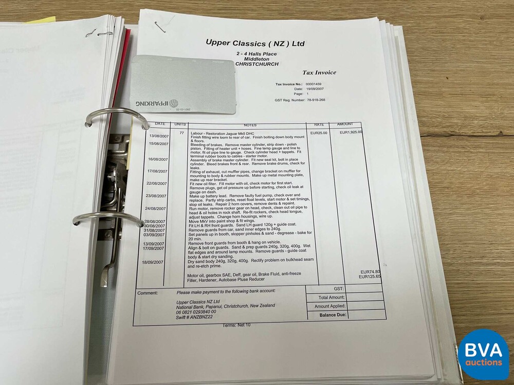 Jaguar Mark V DHC 170 PS 1951, AM-72-75.