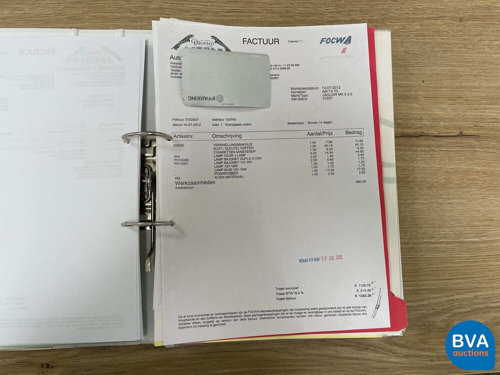 Jaguar Mark V DHC 170 PS 1951, AM-72-75.