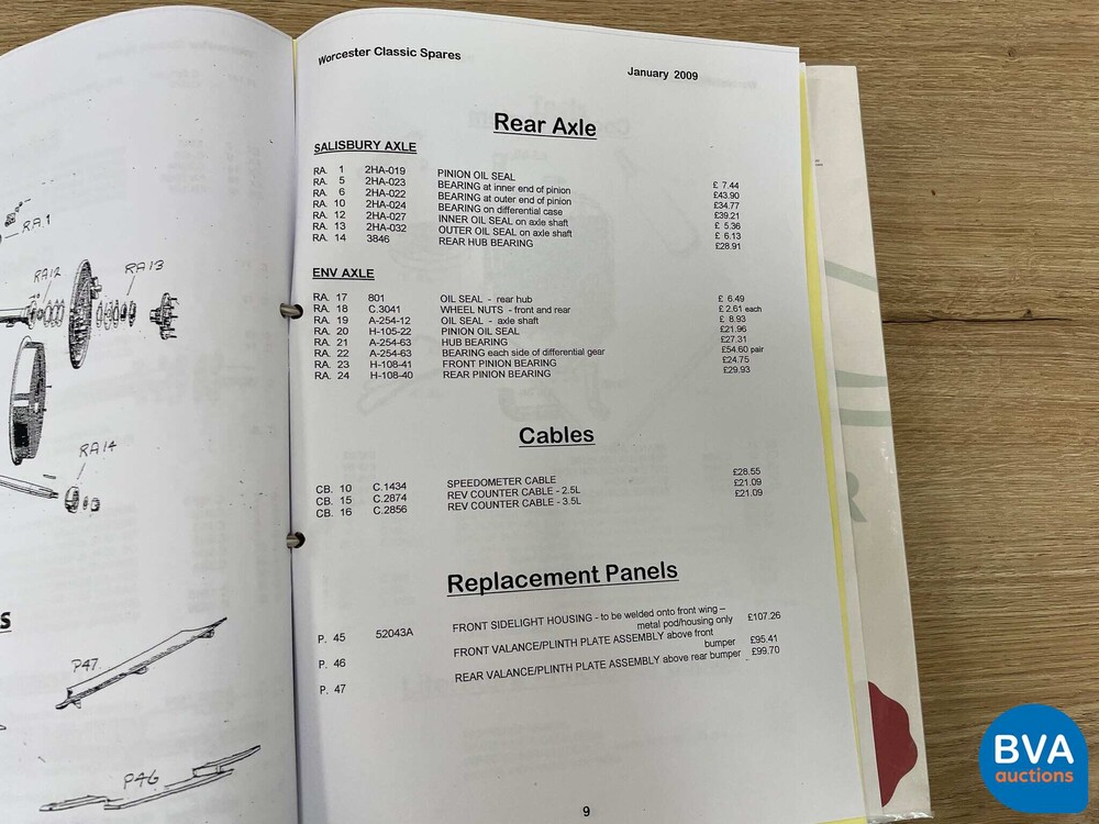 Jaguar Mark V DHC 170 PS 1951, AM-72-75.