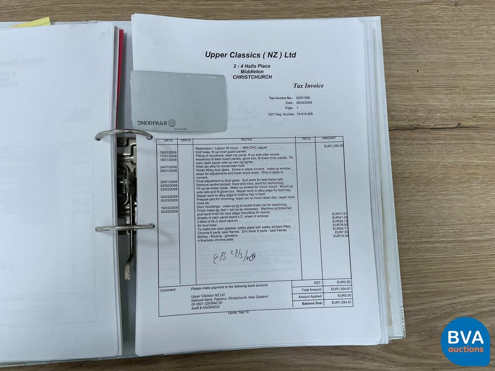 Jaguar Mark V DHC 170 PS 1951, AM-72-75.