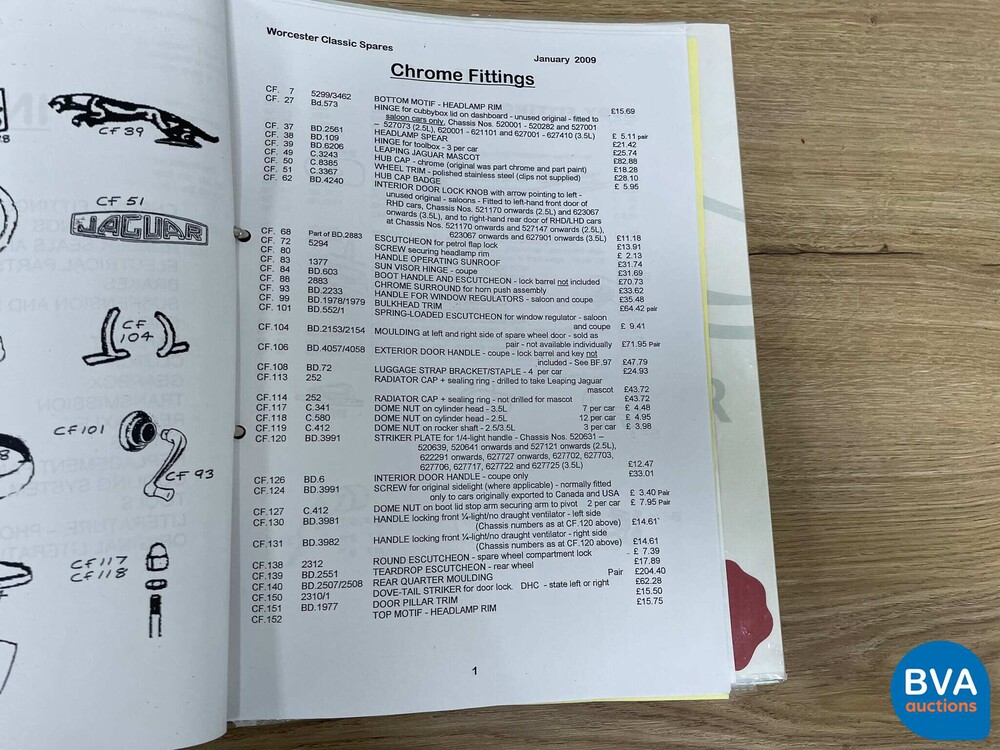 Jaguar Mark V DHC 170 PS 1951, AM-72-75.