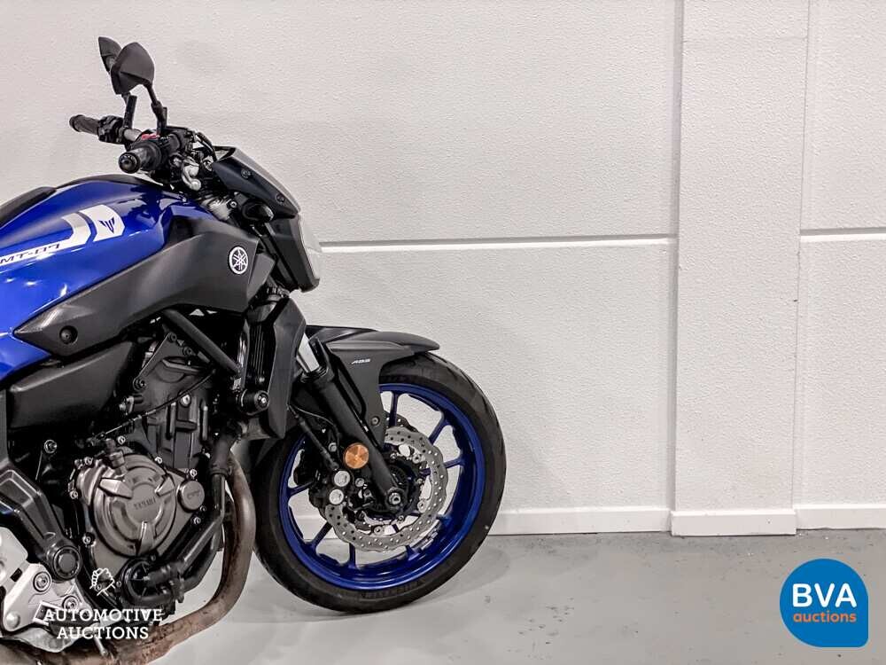 2017 Yamaha MT07 Naked Tour 75 PS, 58-MH-VT.