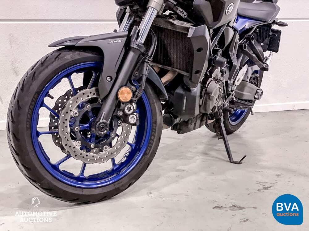 2017 Yamaha MT07 Naked Tour 75 PS, 58-MH-VT.