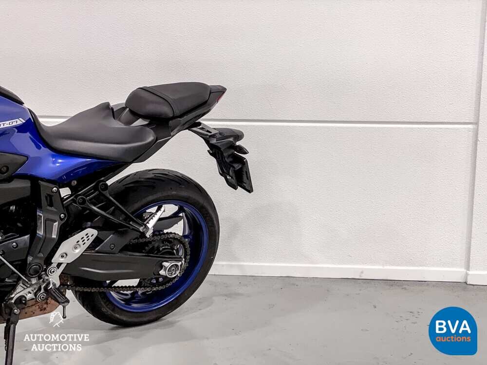 2017 Yamaha MT07 Naked Tour 75 PS, 58-MH-VT.