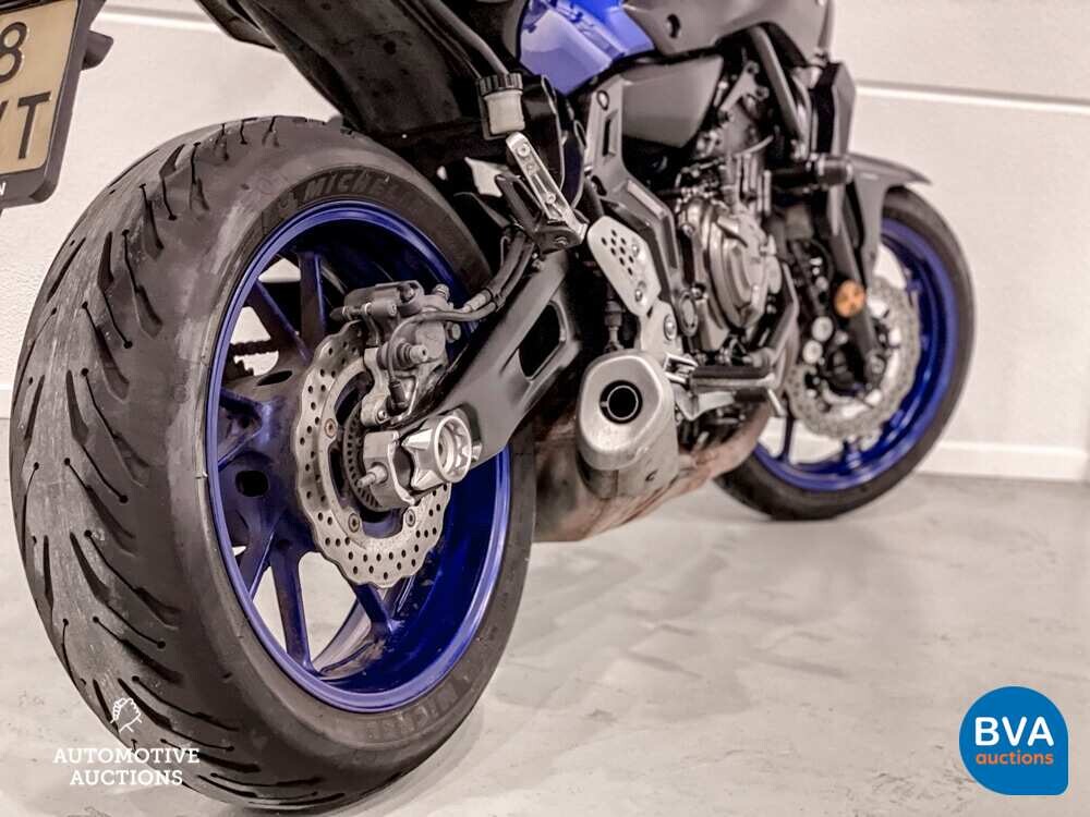 2017 Yamaha MT07 Naked Tour 75 PS, 58-MH-VT.
