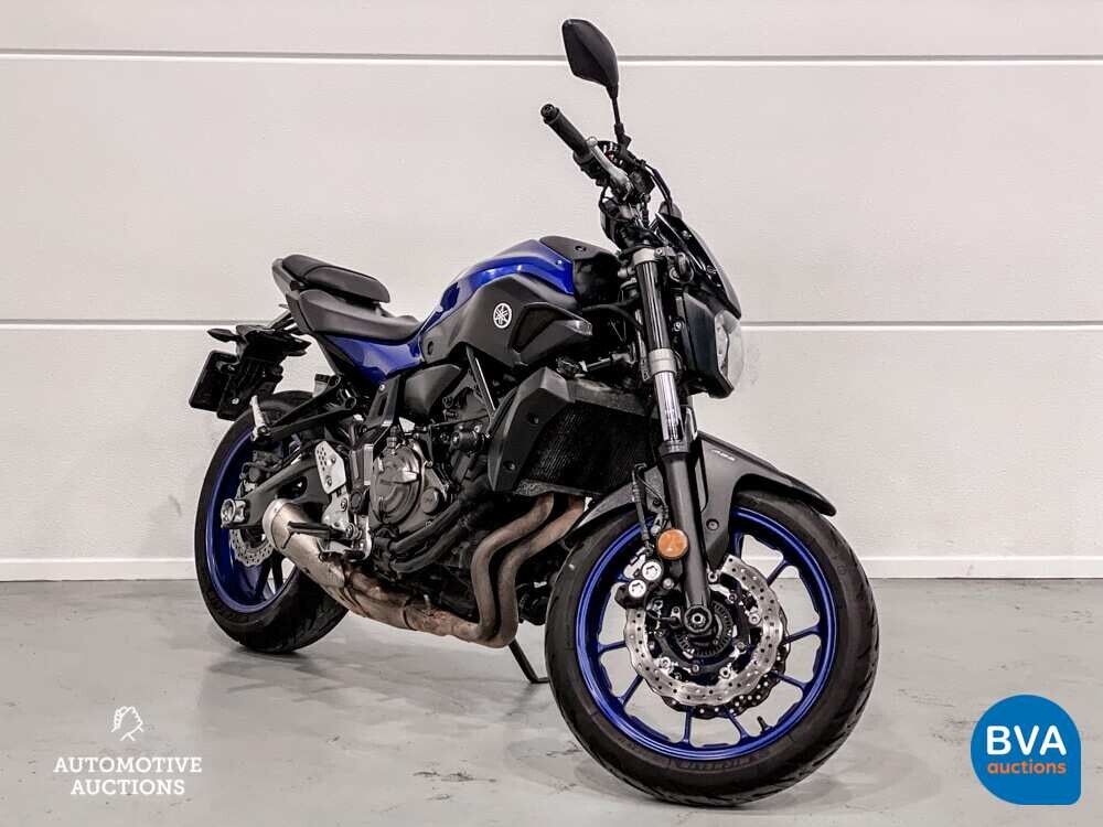 2017 Yamaha MT07 Naked Tour 75 PS, 58-MH-VT.