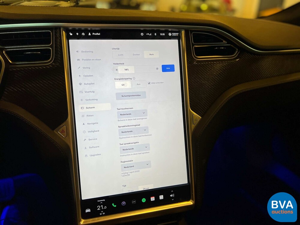 Tesla Model S 100D 613PS 2017 -Org. NL-, RH-690-H.