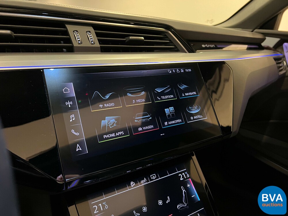 Audi e-tron 55 QUATTRO Advanced SPORT 95kWh 361PS 2018 -Org. NL-, XH-842-D.