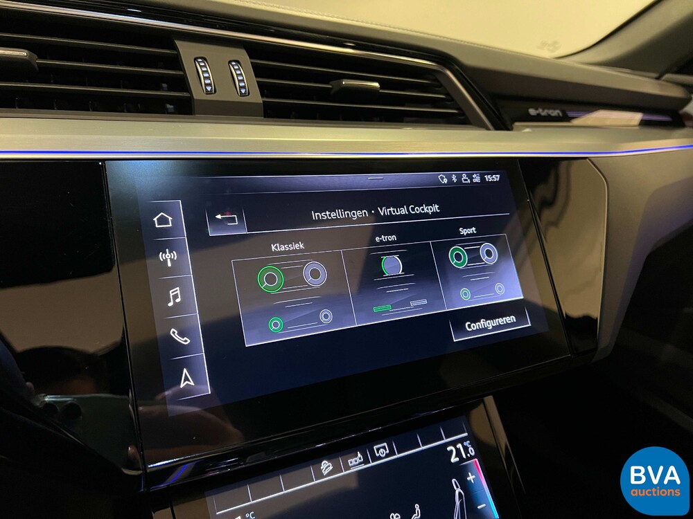Audi e-tron 55 QUATTRO Advanced SPORT 95kWh 361PS 2018 -Org. NL-, XH-842-D.