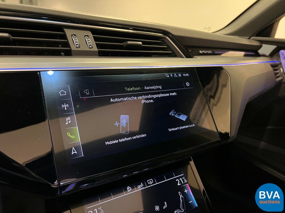 Audi e-tron 55 QUATTRO Advanced SPORT 95kWh 361PS 2018 -Org. NL-, XH-842-D.