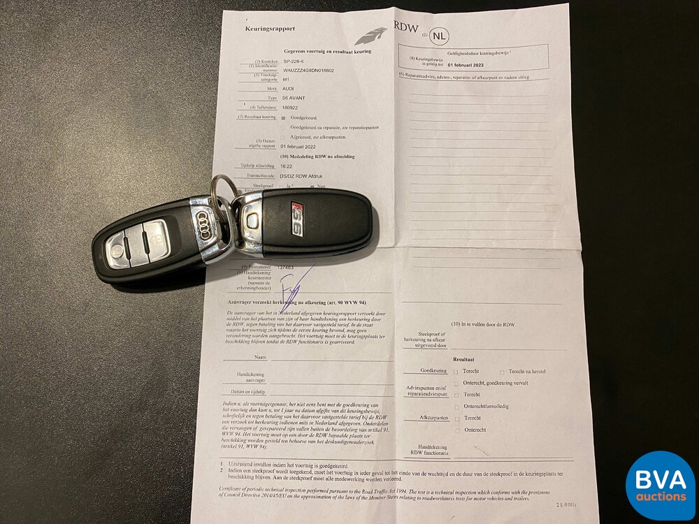 Audi S6 Avant 4.0 TSFI QUATTRO Pro Line Plus 420 PS 2012, SP-228-K.