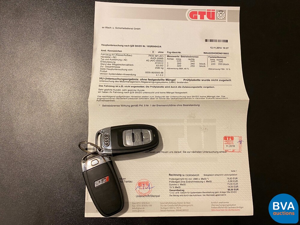 Audi S6 Avant 4.0 TSFI QUATTRO Pro Line Plus 420 PS 2012, SP-228-K.