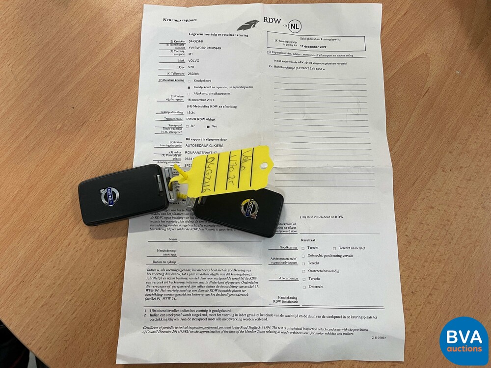 Volvo V70 2.5FT Summum 200hp 2008, 04-GZH-6.