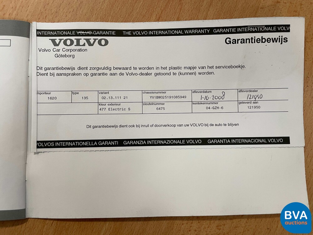 Volvo V70 2.5FT Summum 200hp 2008, 04-GZH-6.