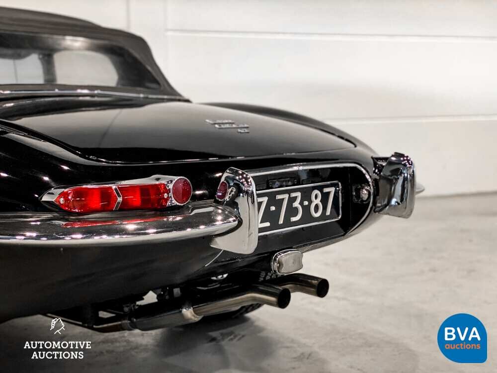 Jaguar E-Type Serie 1 OTS 4.2 Reihensechszylinder-Cabriolet 1967, DZ-73-87.