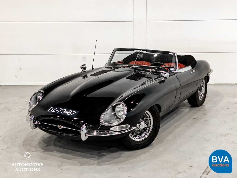 Jaguar E-Type Serie 1 OTS 4.2 Reihensechszylinder-Cabriolet 1967, DZ-73-87.