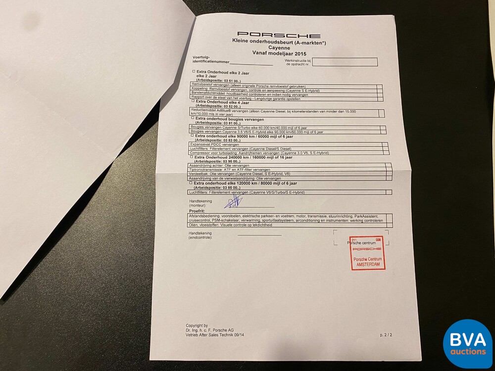 Porsche Cayenne 3.0 S E-Hybrid 416pk Sport Design SportChrono FACELIFT Plug-In Hybrid 2015 -Org. NL.
