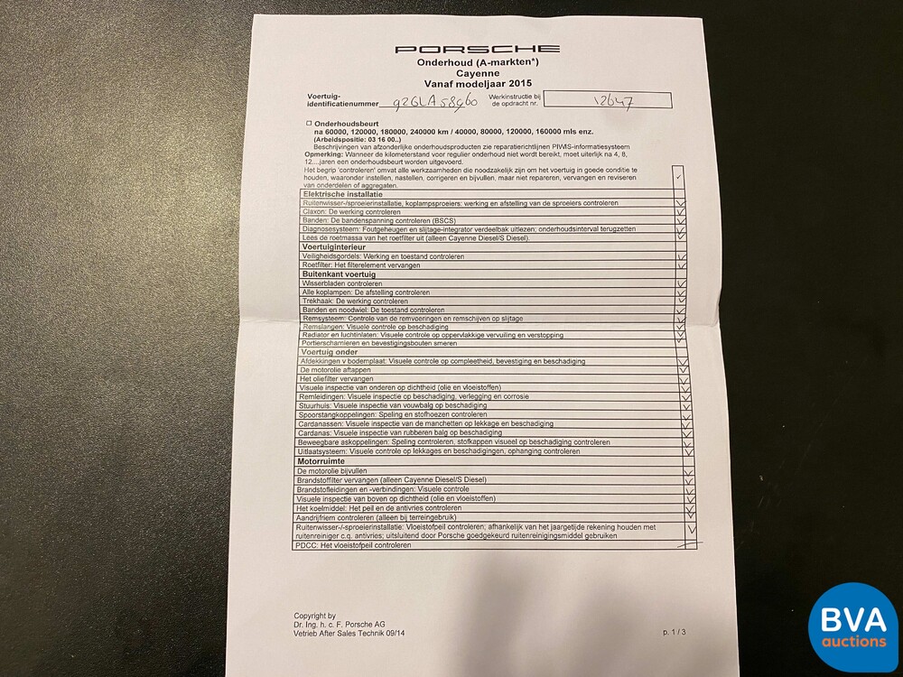 Porsche Cayenne 3.0 S E-Hybrid 416pk Sport Design SportChrono FACELIFT Plug-In Hybrid 2015 -Org. NL.