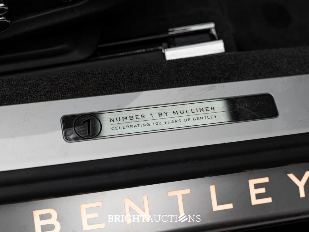 Bentley Continental GTC 6.0 W12 First-Edition 635pk -Mulliner 1 of 100- 2020 (Origineel-NL), H-287-NF