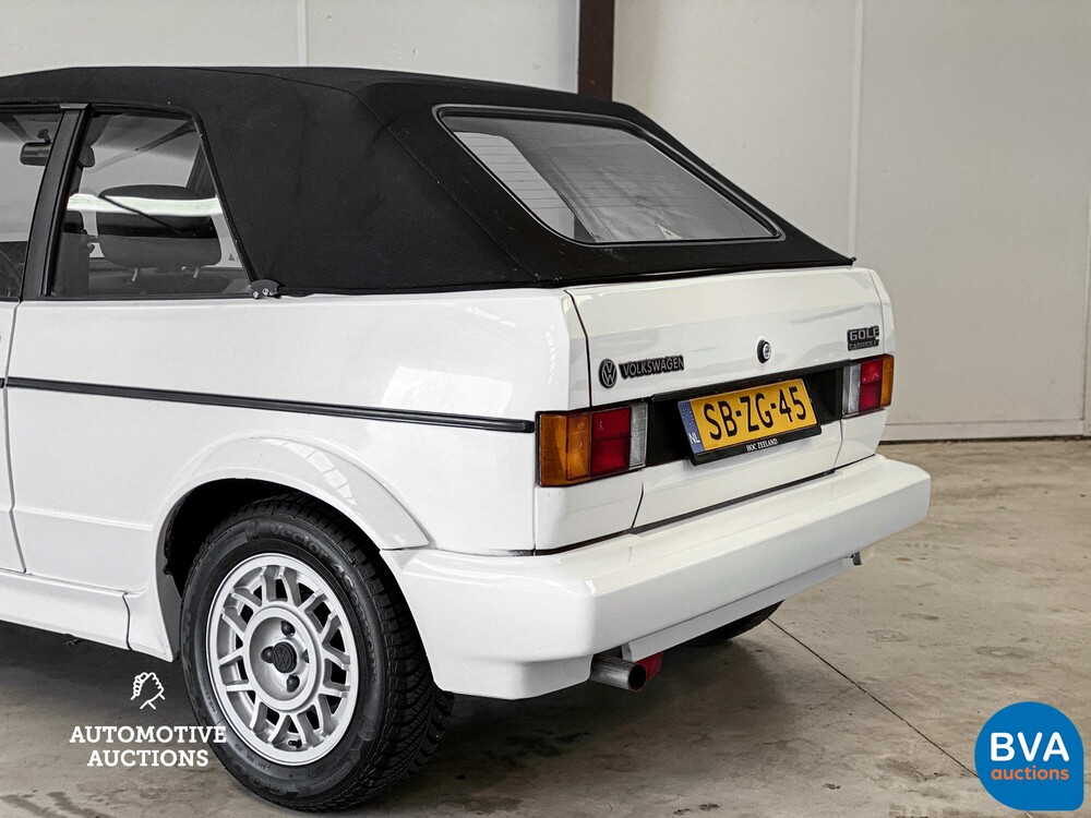 Volkswagen Golf Cabriolet 1.8 98pk 1991, SB-ZG-45