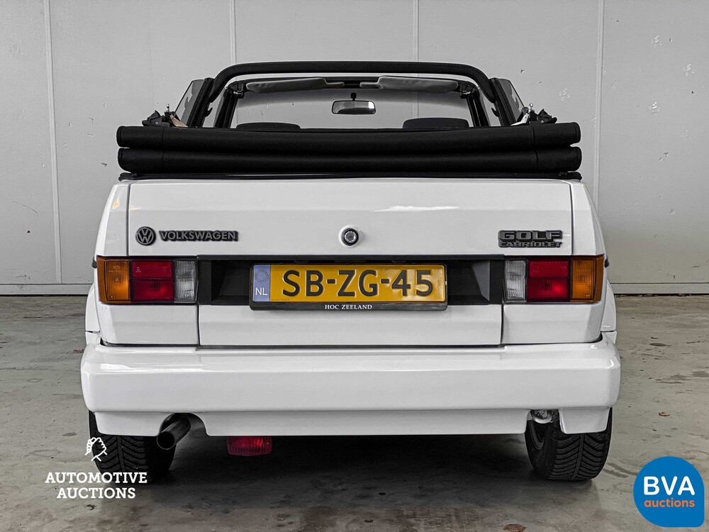 Volkswagen Golf Cabriolet 1.8 98pk 1991, SB-ZG-45