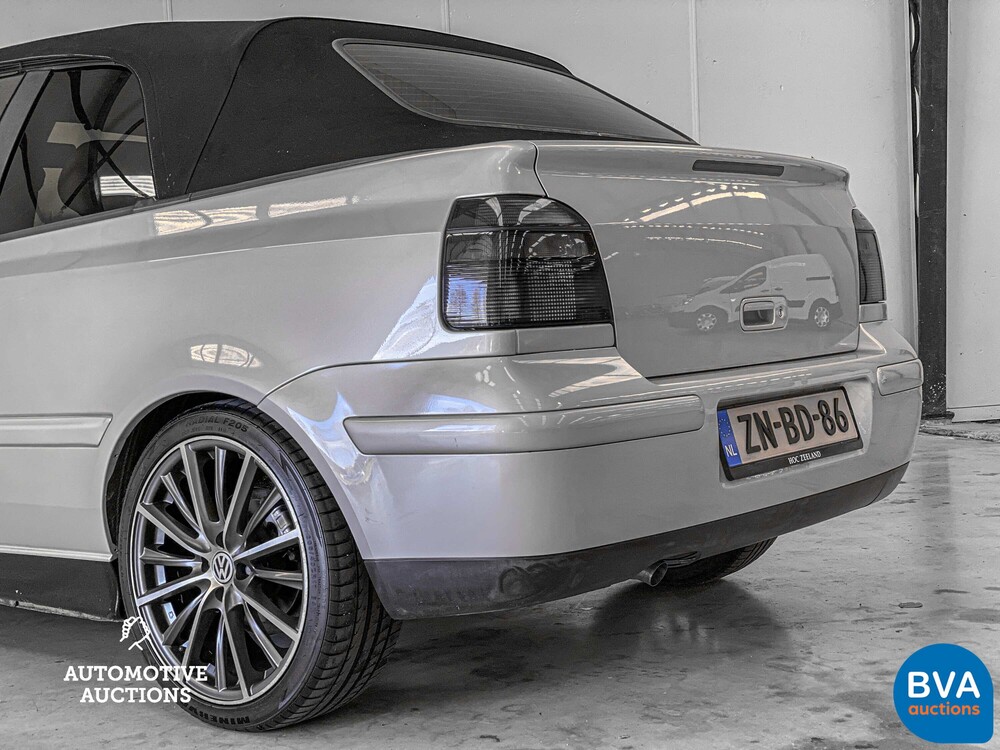 Volkswagen Golf Cabriolet 1.8 Highline 90pk 1999, ZN-BD-86