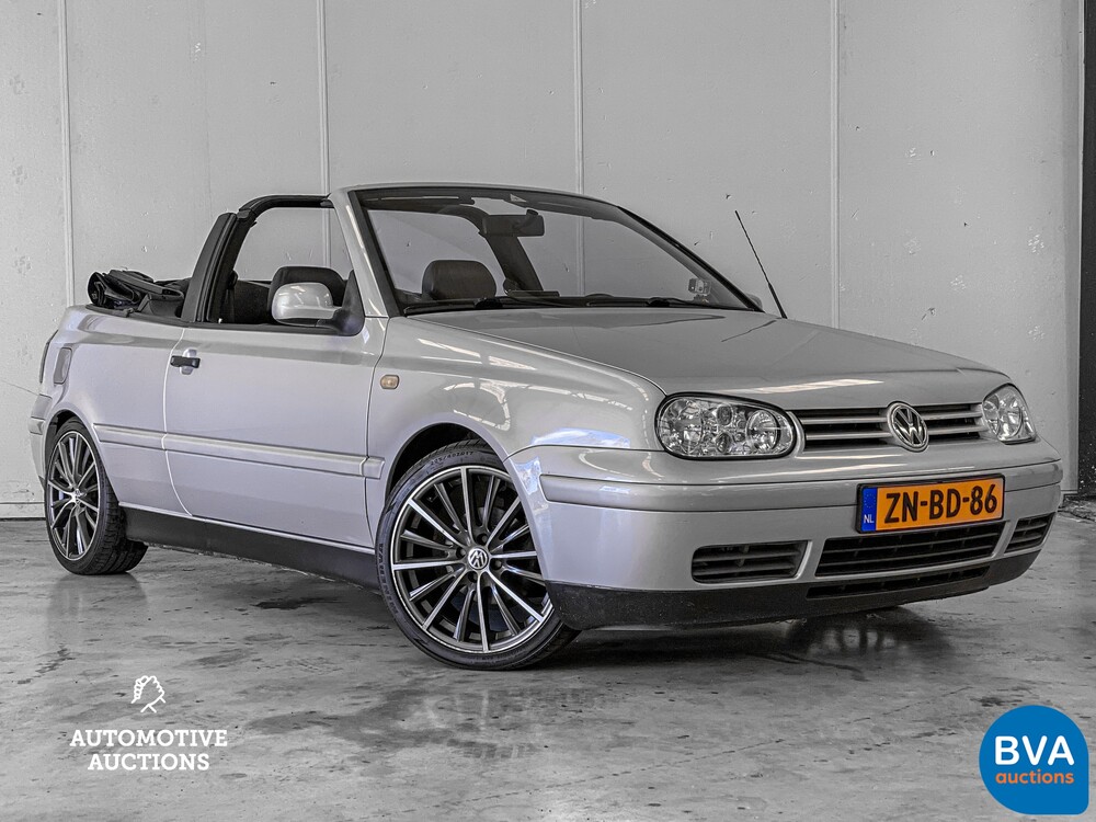 Volkswagen Golf Cabriolet 1.8 Highline 90pk 1999, ZN-BD-86