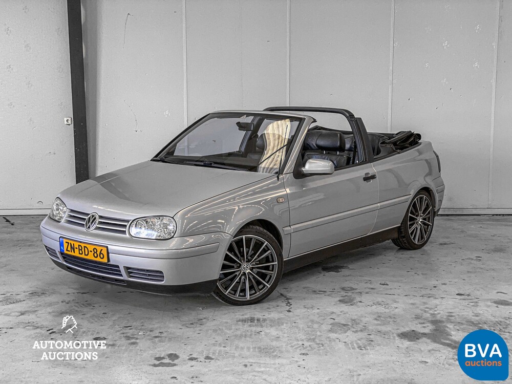 Volkswagen Golf Cabriolet 1.8 Highline 90pk 1999, ZN-BD-86