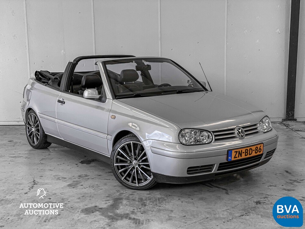 Volkswagen Golf Cabriolet 1.8 Highline 90pk 1999, ZN-BD-86