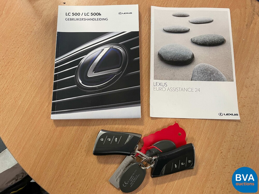 Lexus LC 500H 3.5 V6 Hybrid 359pk 2018, RN-838-T Orig. NL
