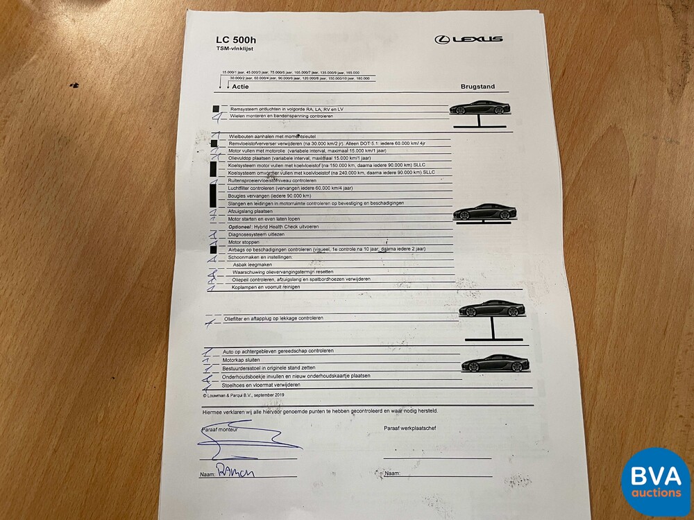 Lexus LC 500H 3.5 V6 Hybrid 359pk 2018, RN-838-T Orig. NL