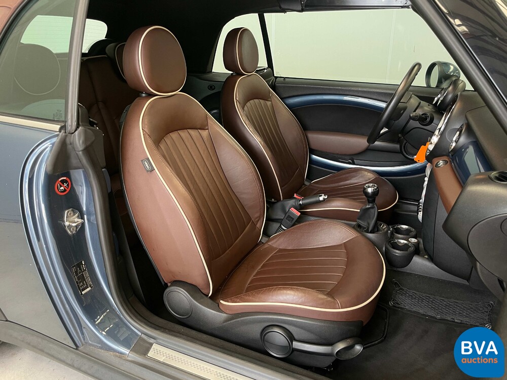 Mini Cooper S Cabriolet 1.6 174pk 2009, J-592-DS