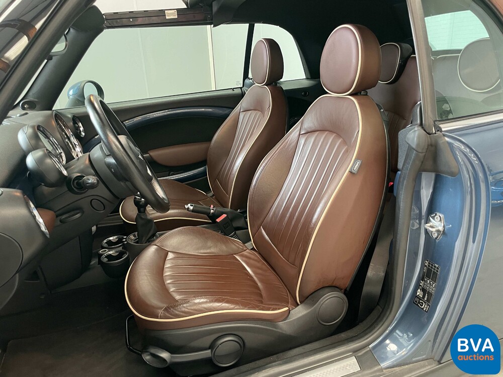 Mini Cooper S Cabriolet 1.6 174pk 2009, J-592-DS