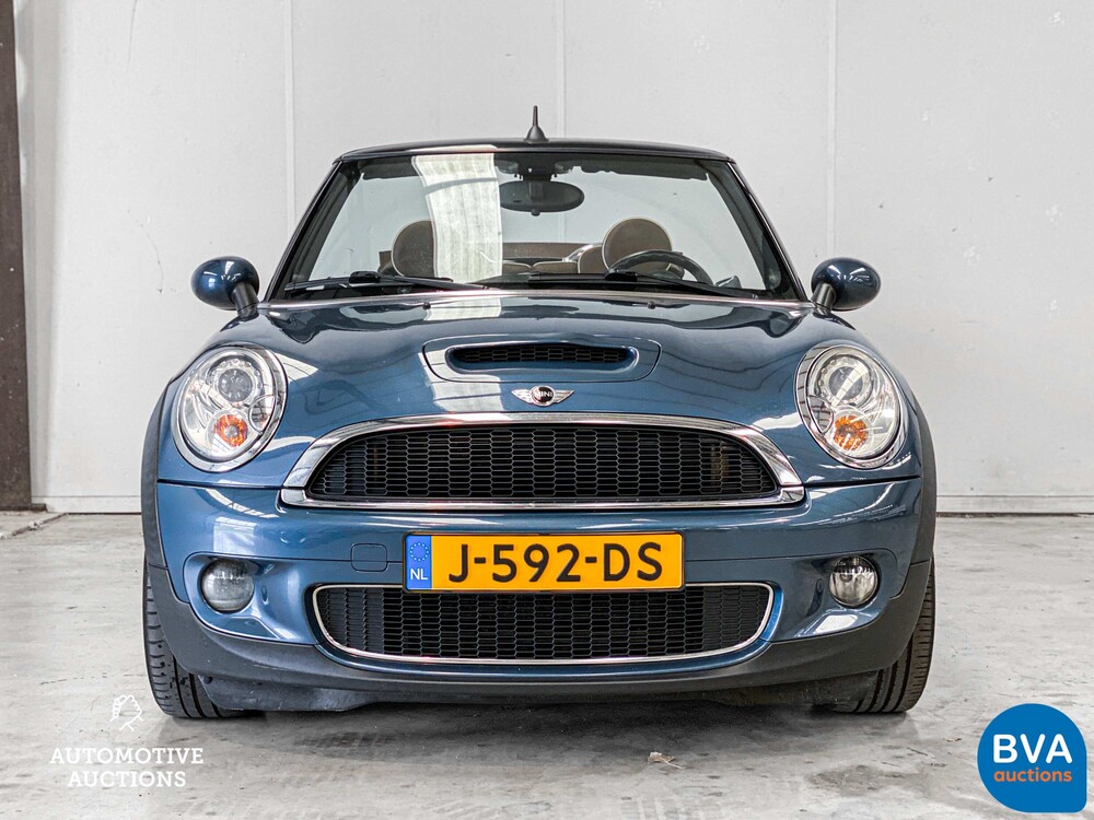 Mini Cooper S Cabriolet 1.6 174pk 2009, J-592-DS