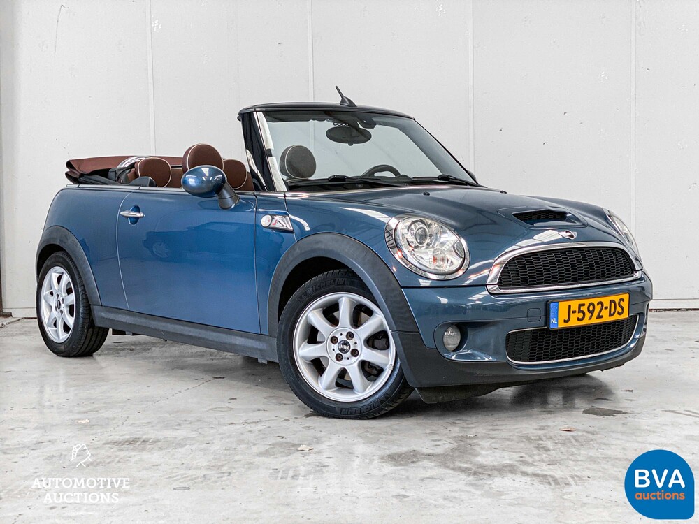 Mini Cooper S Cabriolet 1.6 174pk 2009, J-592-DS