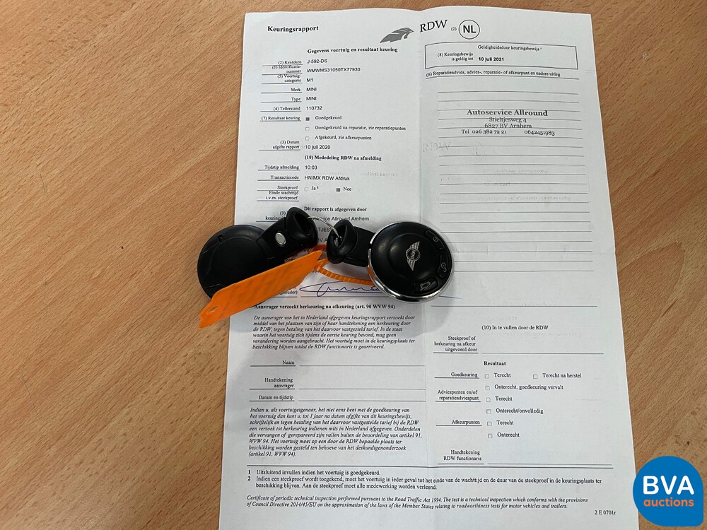 Mini Cooper S Cabriolet 1.6 174pk 2009, J-592-DS