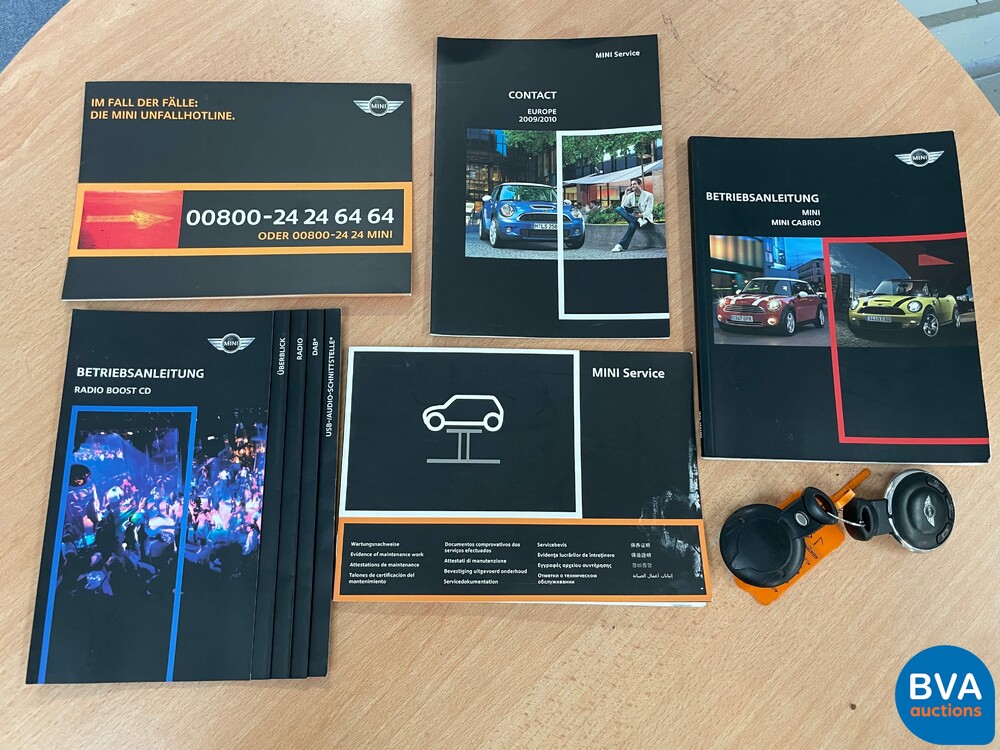 Mini Cooper S Cabriolet 1.6 174pk 2009, J-592-DS