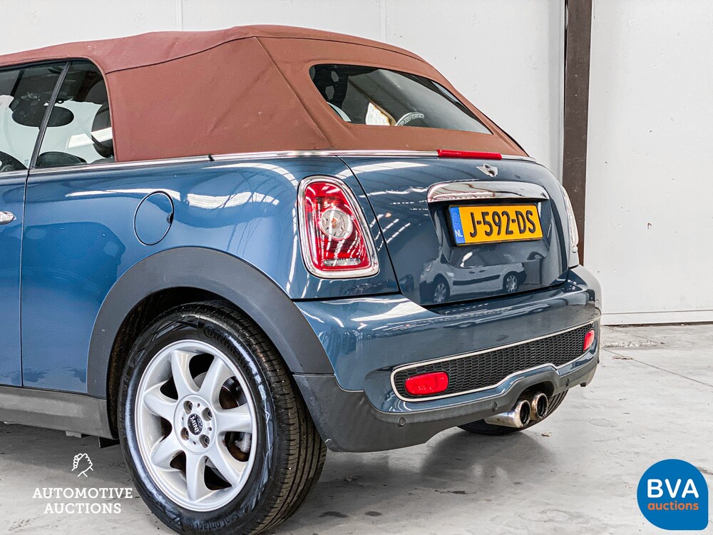 Mini Cooper S Cabriolet 1.6 174pk 2009, J-592-DS