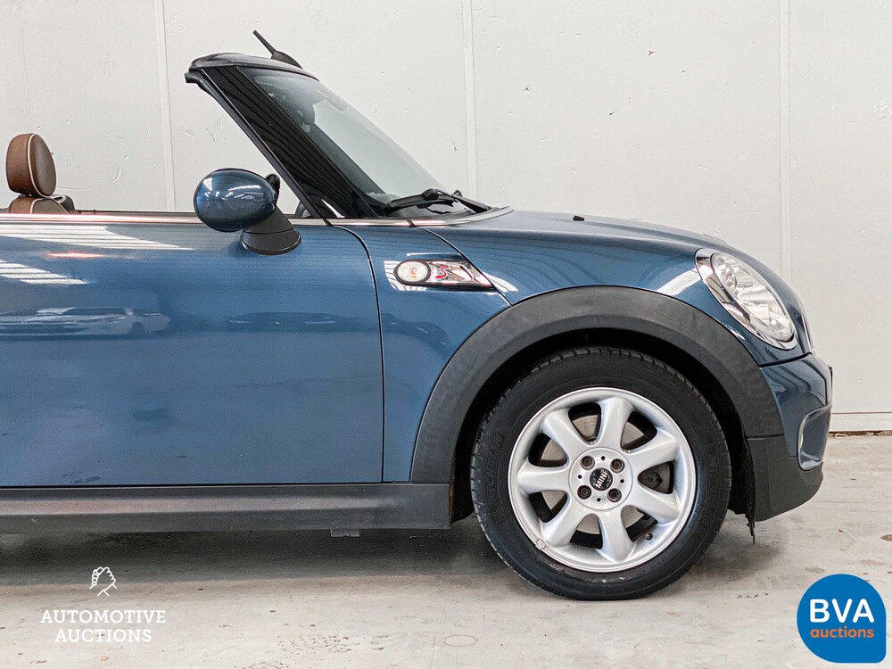 Mini Cooper S Cabriolet 1.6 174pk 2009, J-592-DS